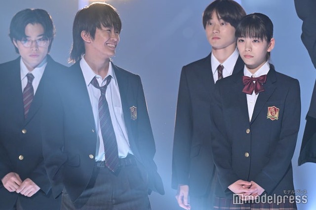 加藤清史郎、當真あみ「最高の教師 1年後、私は生徒に■された」ステージより（C）モデルプレス