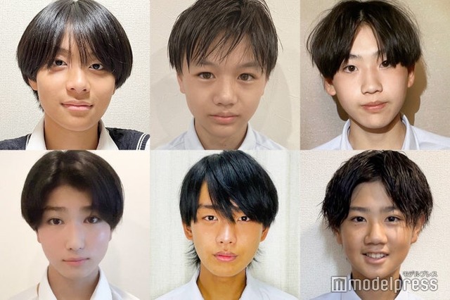 「男子中学生ミスターコン2023」西日本ブロックAの代表者