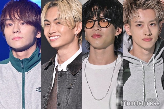 山下幸輝、綱啓永、森愁斗、森英寿（C）モデルプレス
