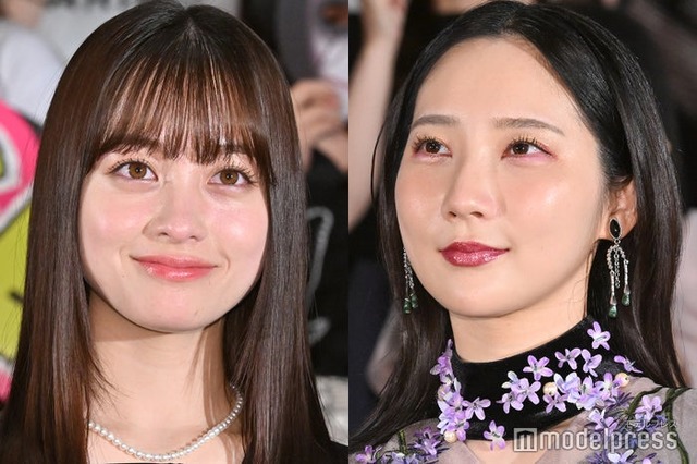 映画「禁じられた遊び」初日舞台挨拶に出席した橋本環奈、ファーストサマーウイカ（C）モデルプレス