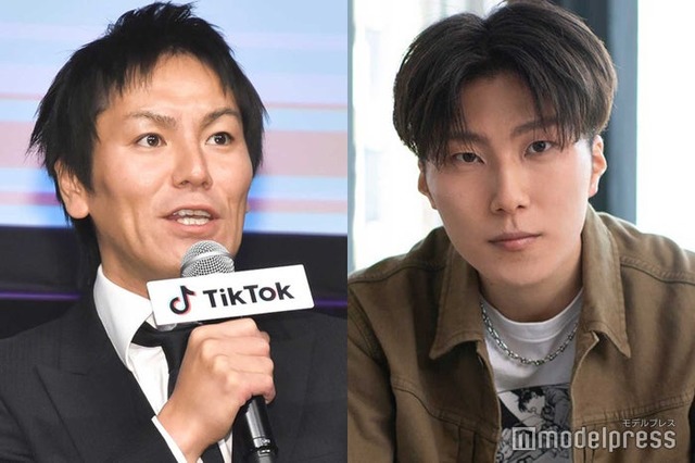 狩野英孝、あむぎり（C）モデルプレス