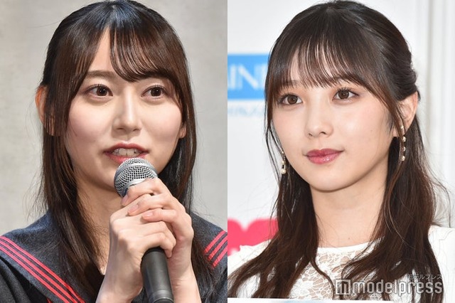 弓木奈於、与田祐希（C）モデルプレス