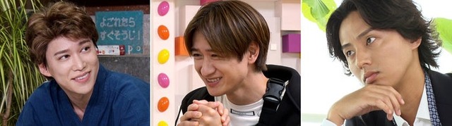 （左から）千賀健永、宮田俊哉、藤ヶ谷太輔（C）フジテレビ