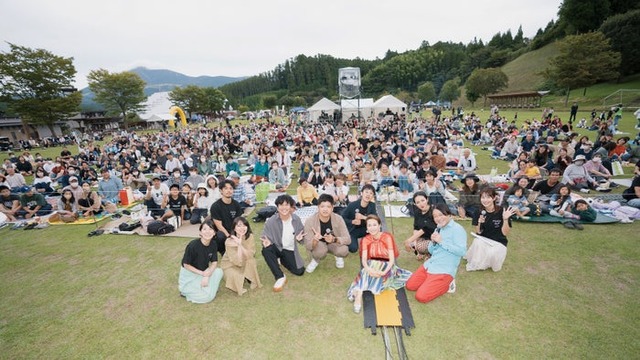 「cinema bird in 熊本小国 2023」の様子（提供写真）
