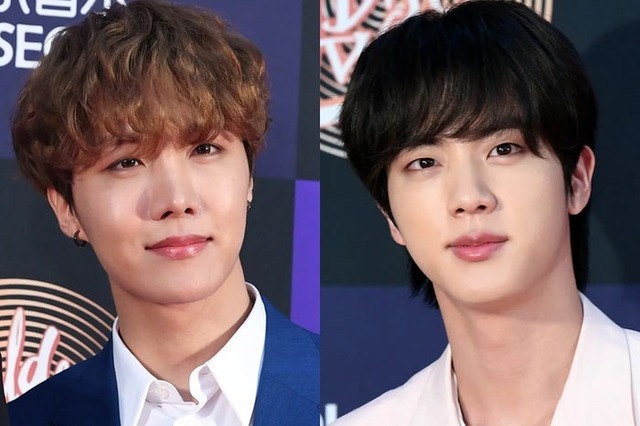 J-HOPE、JIN／Photo by Getty Images