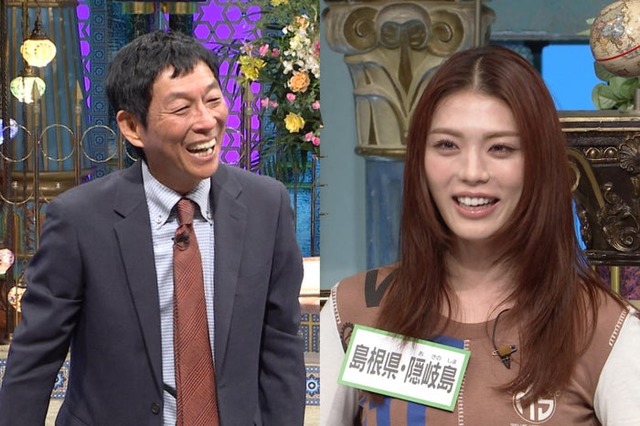 明石家さんま、井手上漠（C）日本テレビ