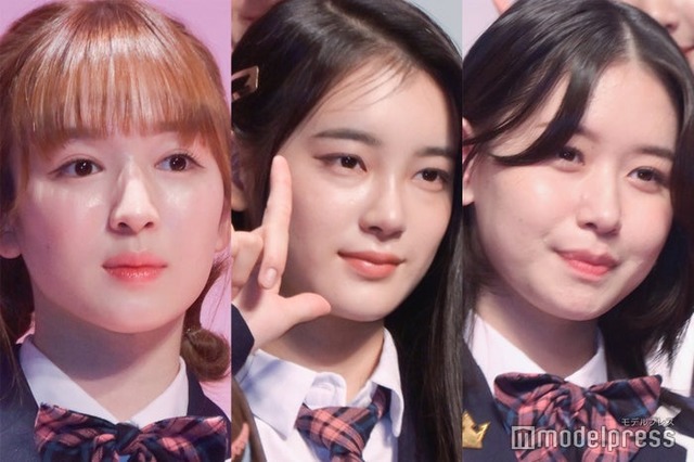 山本すず、櫻井美羽、笠原桃奈（C）モデルプレス