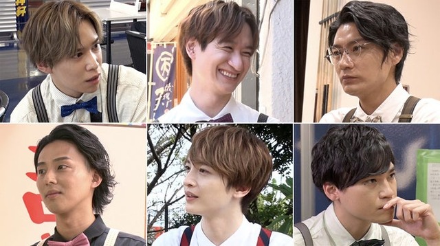 Kis-My-Ft2（左上から時計回りに）千賀健永、宮田俊哉、横尾渉、二階堂高嗣、玉森裕太、藤ヶ谷太輔（C）フジテレビ