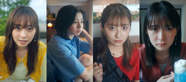 （左から）福原遥、桜田ひより、吉川愛、畑芽育（提供写真）