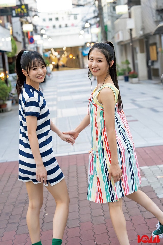 坂田心咲＆塩月希依音／モデルプレス独占カット（提供写真）