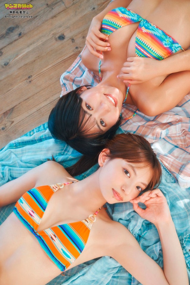 佐々木萌香、東条澪（C）岡本武志／ヤンマガWeb