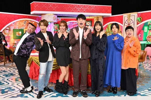 くっきー！、宮舘涼太、王林、川島明、広瀬アリス、井森美幸、近藤春菜（C）TBS