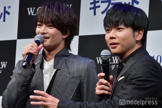 完成披露試写会に登壇した浮所飛貴、増田貴久（C）モデルプレス