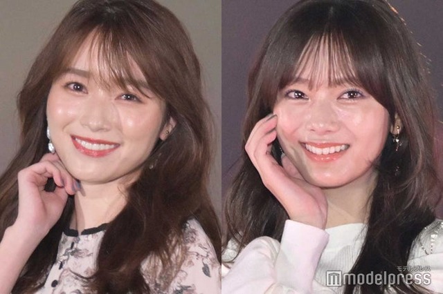 守屋麗奈、田村保乃（C）モデルプレス