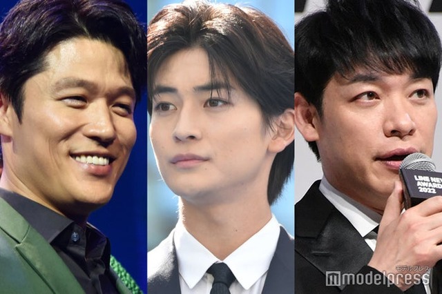 鈴木亮平、高橋文哉、川島明（C）モデルプレス