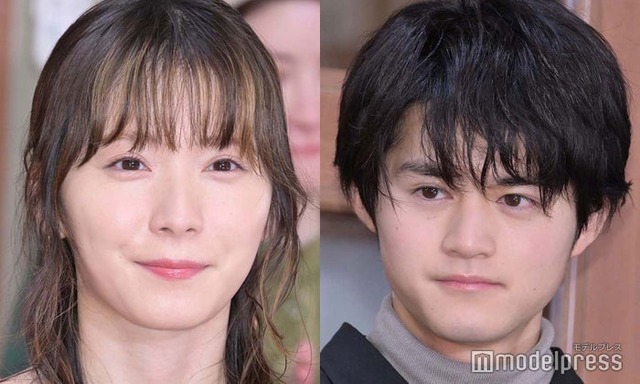 「ゆりあ先生の赤い糸」制作発表記者会見に出席した松岡茉優、鈴鹿央士（C）モデルプレス