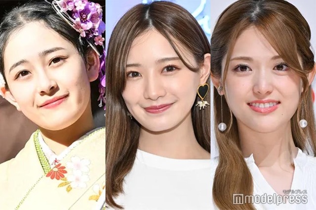 向井葉月、中田花奈、松村沙友理（C）モデルプレス