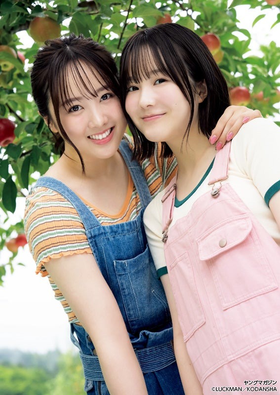 本田望結・本田紗来（C）LUCKMAN／講談社