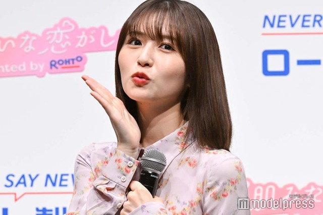 新CM発表会に出席した長濱ねる（C）モデルプレス