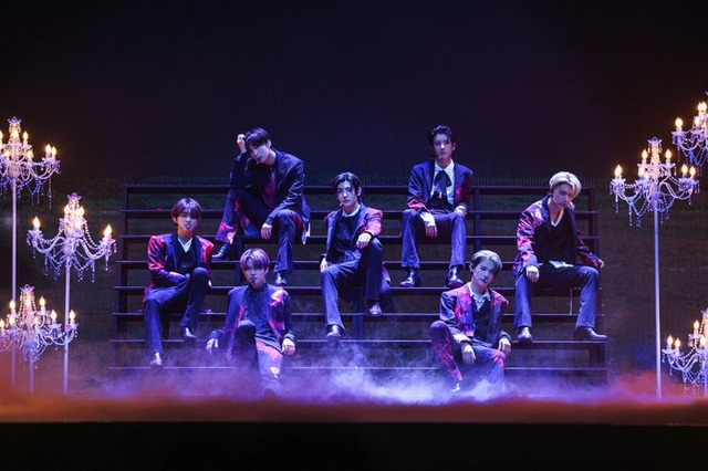 ENHYPEN「ENHYPEN WORLD TOUR ‘FATE’」LA公演の様子（P）&（C） BELIFT LAB Inc.