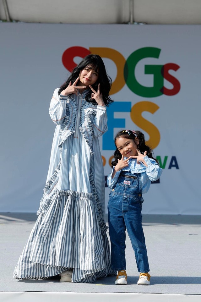 景井ひな、望蘭（C）SDGs FES in EDOGAWA 2023