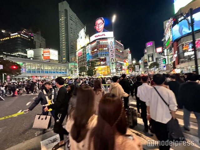 渋谷の様子（C）モデルプレス
