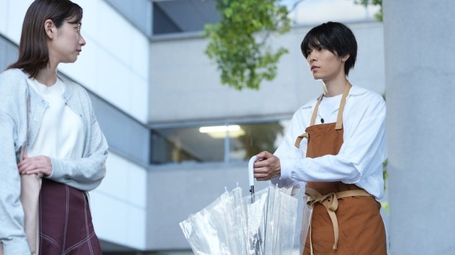 堀田真由、萩原利久「たとえあなたを忘れても」第2話より（C）ABCテレビ