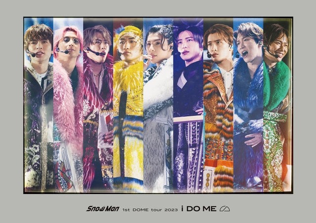 「Snow Man 1st DOME tour 2023 i DO ME」LIVE DVD＆Blu-ray（提供写真）