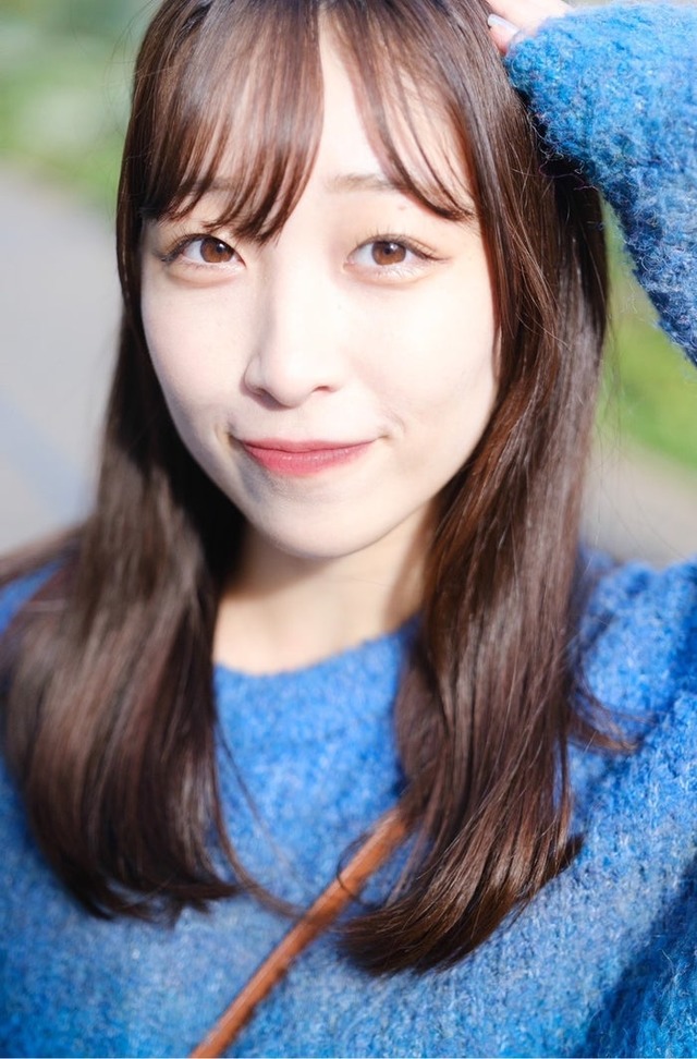 モデルプレスのインタビューに応じた坂下晴菜さん（提供写真）