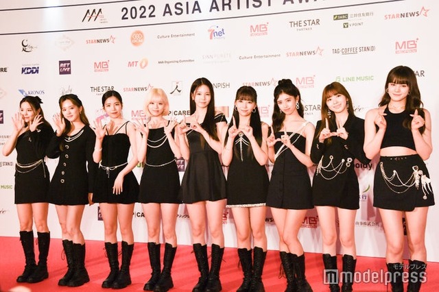 NiziU／マコ、リオ、マヤ、リク、アヤカ、マユカ、リマ、ミイヒ、ニナ（C）モデルプレス