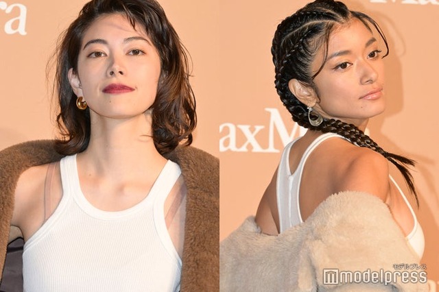 「Teddy TEN Park（テディ テン パーク）」フォトコールに出席した森星、ローラ（C）モデルプレス