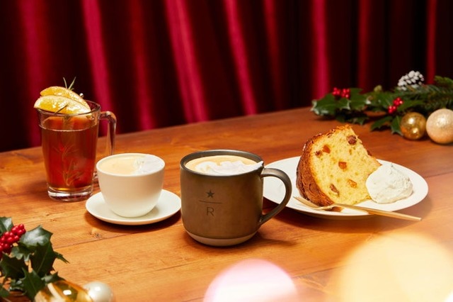 ロースタリー 東京のホリデーシーズンイメージ／画像提供：スターバックス コーヒー ジャパン