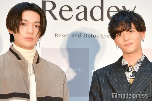 イベントに登壇した八木勇征、中島颯太（C）モデルプレス