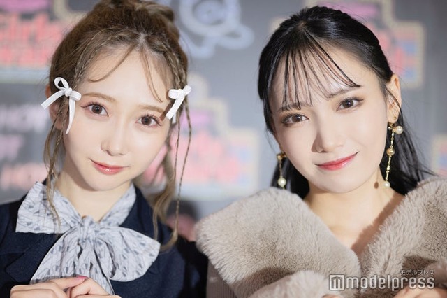 モデルプレスのインタビューに応じた谷崎早耶、鈴木瞳美（C）モデルプレス