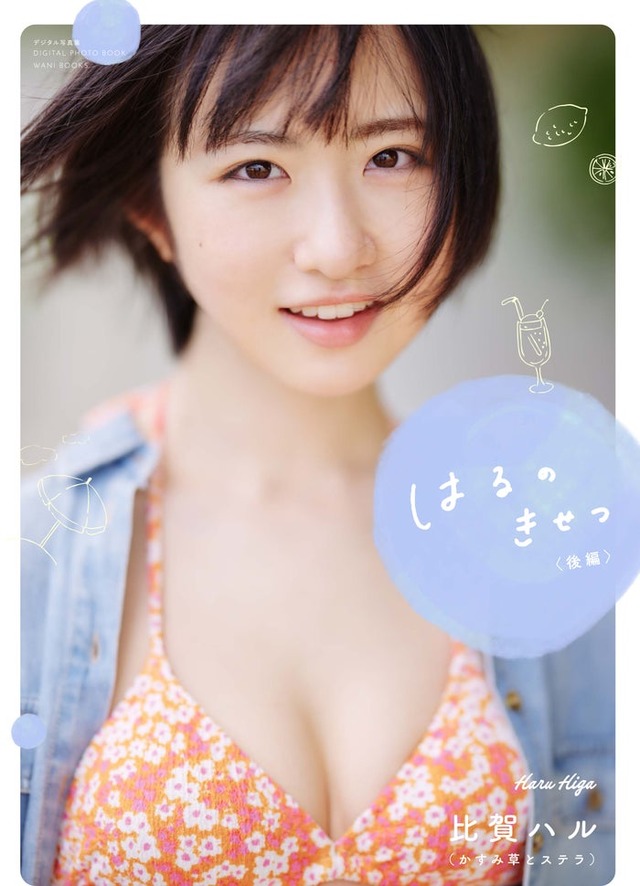 比賀ハルデジタル写真集「はるのきせつ」（後編）表紙／撮影：熊谷貫、西條彰仁