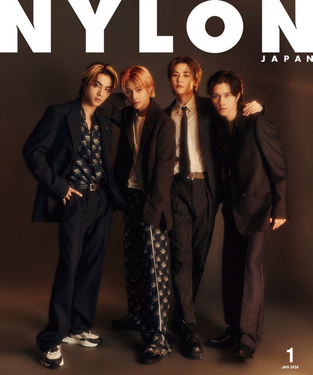 「NYLON JAPAN」1月号（カエルム、11月28日発売）表紙：WayV（C）NYLON JAPAN