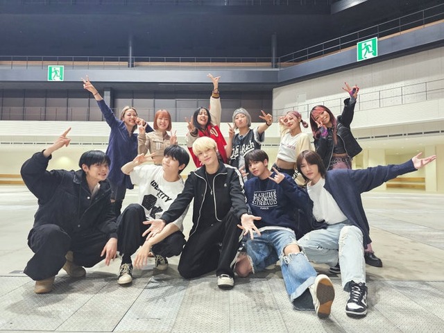 （上段）TSUBAKILL（下段）TOMORROW X TOGETHER／TOMORROW X TOGETHER公式Xより