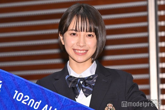 「第102回大会 高校サッカー応援マネージャー就任発表」に出席した藤崎ゆみあ（C）モデルプレス