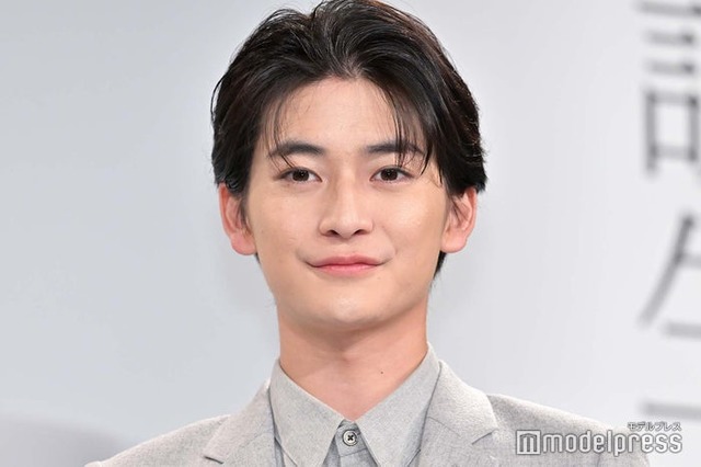 発表会に出席した高橋文哉（C）モデルプレス