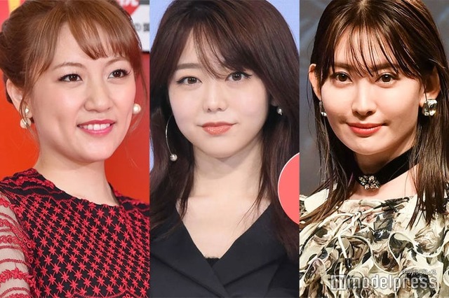 高橋みなみ、峯岸みなみ、小嶋陽菜 （C）モデルプレス