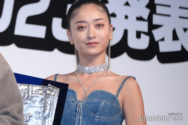 「第40回ベストジーニスト2023」授賞式に登壇したみちょぱ（C）モデルプレス