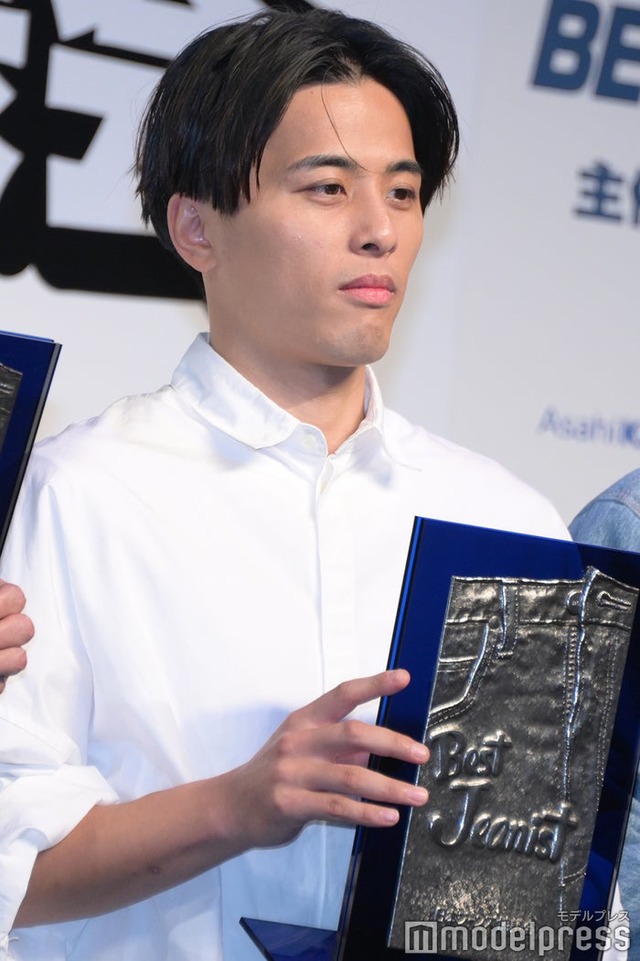 「第40回ベストジーニスト2023」授賞式に登壇した富樫勇樹選手（C）モデルプレス