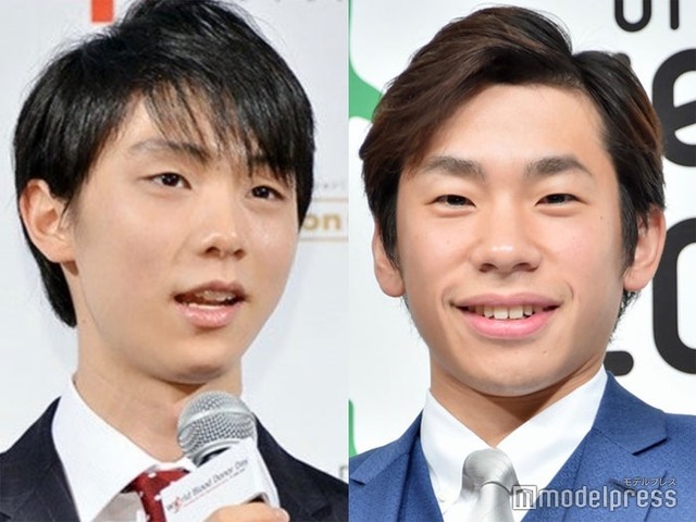 羽生結弦、織田信成 （C）モデルプレス