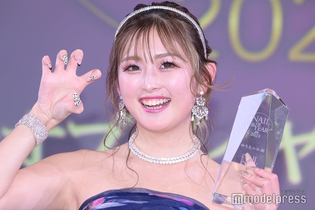 「ネイルオブザイヤー2023」を受賞したゆうちゃみ（C）モデルプレス