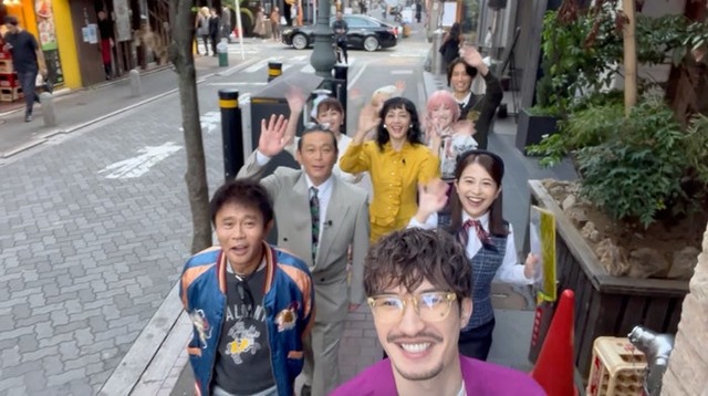 ジェシー＆田中樹ら「オオカミ少年」初ロケの様子（C）TBS