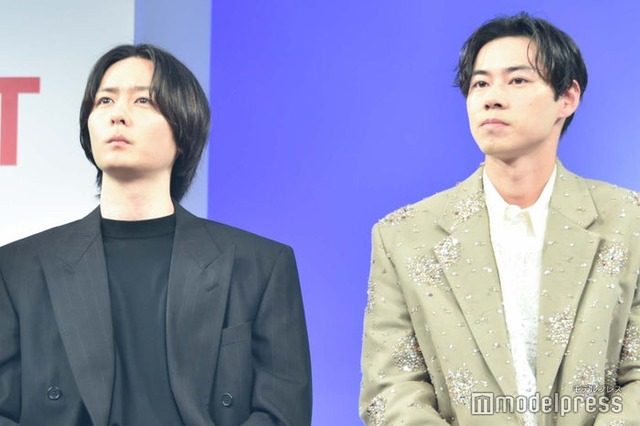「第36回ジュノン・スーパーボーイ・コンテスト」最終選考会に出席した犬飼貴丈、戸塚純貴（C）モデルプレス