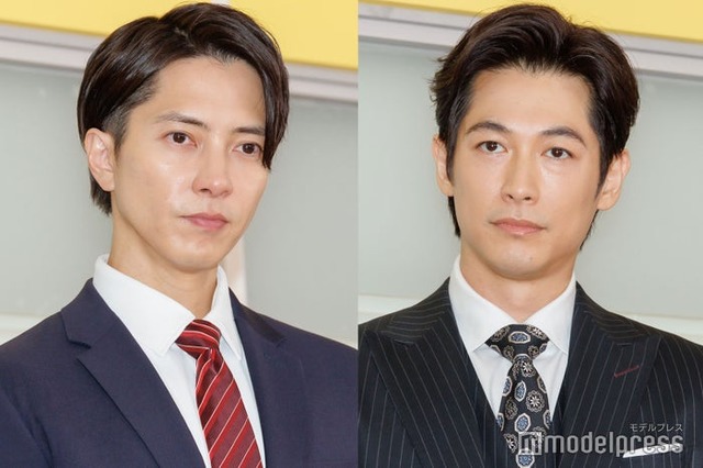 「正直不動産スペシャル」および「正直不動産2」取材会に出席した山下智久、ディーン・フジオカ（C）モデルプレス