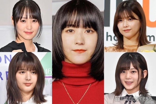 （左上から時計回りに）菅井友香、土生瑞穂、尾関梨香、関有美子（C）モデルプレス