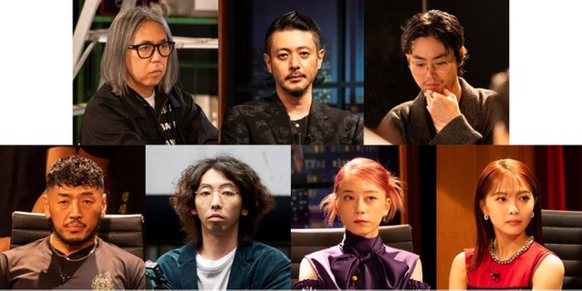 （左上から）藤原ヒロシ、オダギリジョー、菅田将暉（左下から）後藤剛範、柄本時生、SUMIRE、寺本莉緒（C）「THE TRUTH」製作委員会