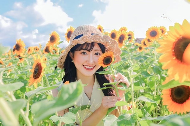 モデルプレスのインタビューに応じた細川莉花さん（提供写真）